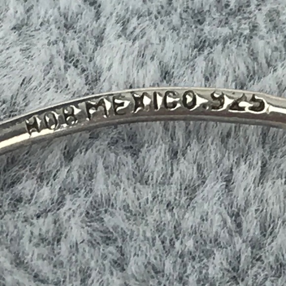 HOB Mexico 925 Sterling Silver Turquoise Earrings - Picture 5 of 6